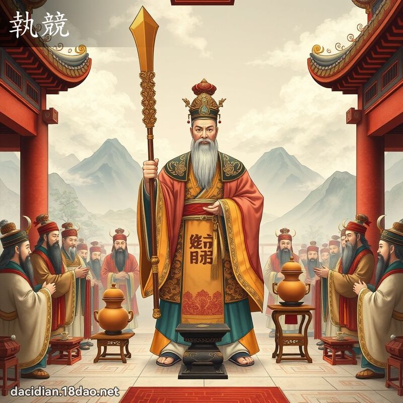 執競 - 國語大辭典配圖