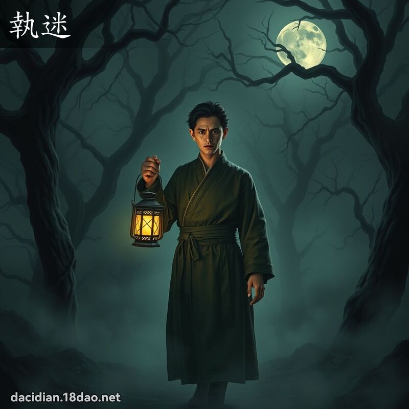 执迷 - 国语大辞典配图
