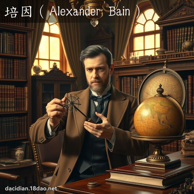 培因（Alexander Bain） - 国语大辞典配图