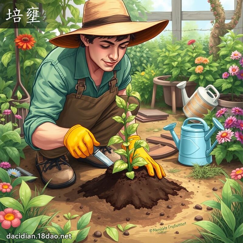 培壅 - 國語大辭典配圖