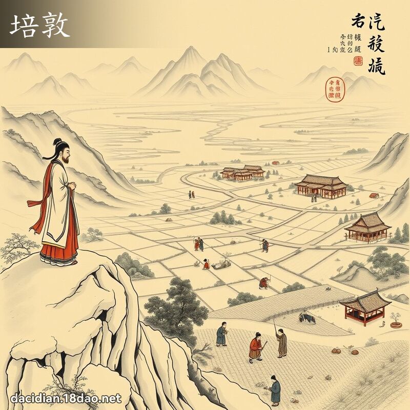 培敦 - 国语大辞典配图