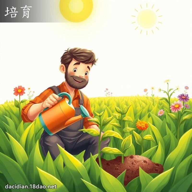 培育 - 國語大辭典配圖