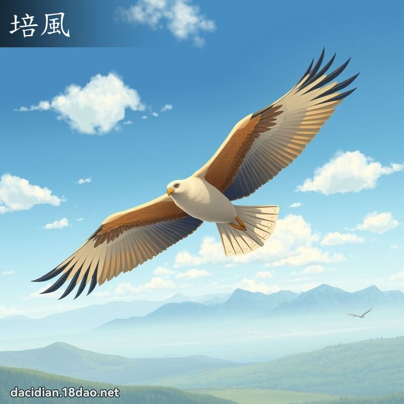 培风 - 国语大辞典配图