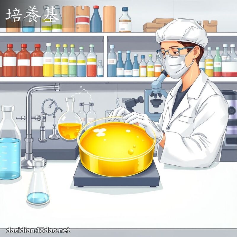 培養基 - 國語大辭典配圖