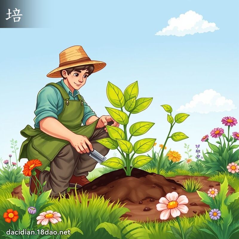 漢字: 培 (多音字)