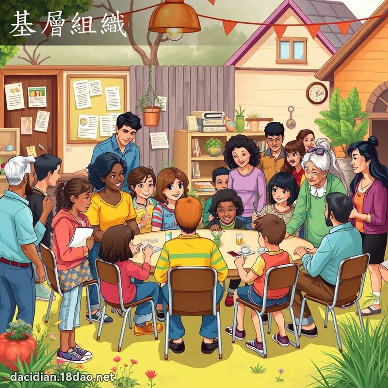 基層組織 - 國語大辭典配圖