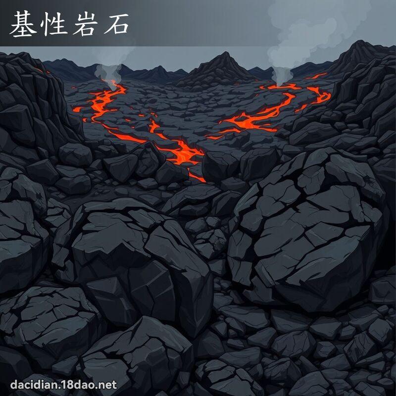 基性岩石 - 国语大辞典配图