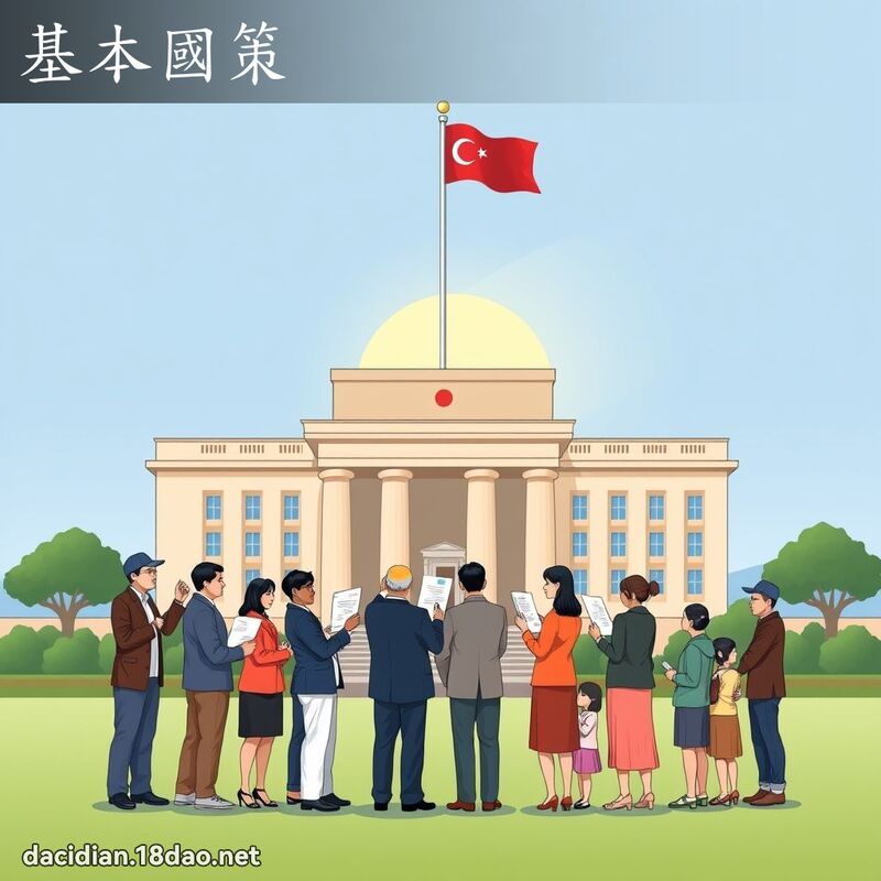 基本國策 - 國語大辭典配圖