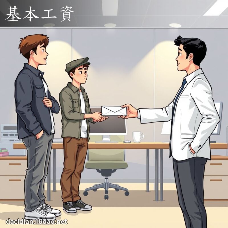 基本工资 - 国语大辞典配图