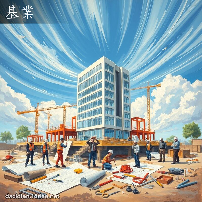 基業 - 國語大辭典配圖