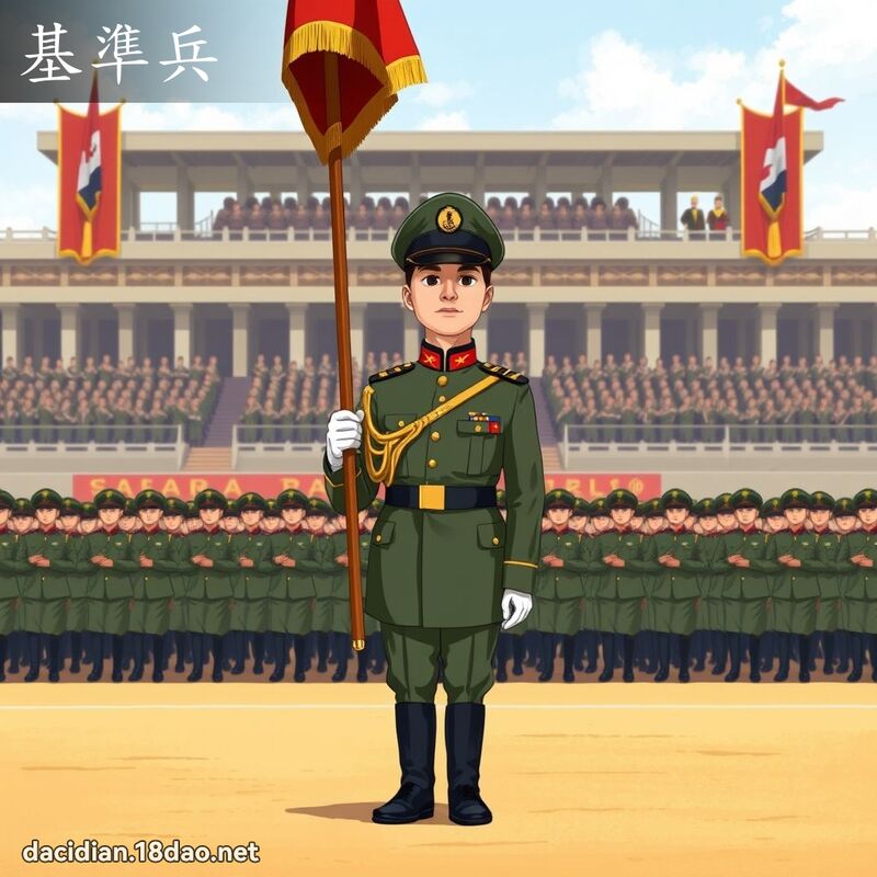 基準兵 - 國語大辭典配圖