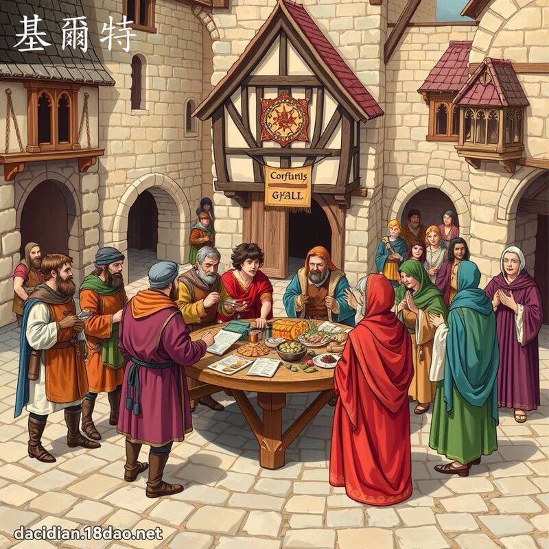 基爾特 - 國語大辭典配圖