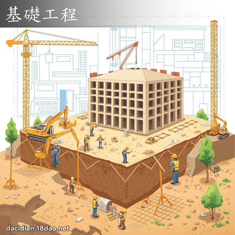 基礎工程 - 國語大辭典配圖
