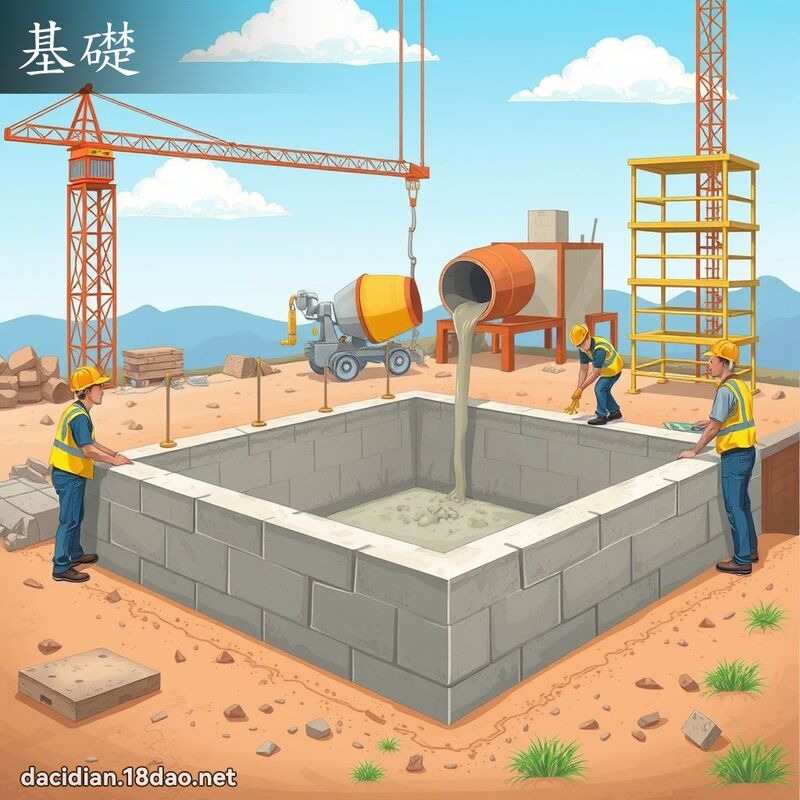 基礎 - 國語大辭典配圖