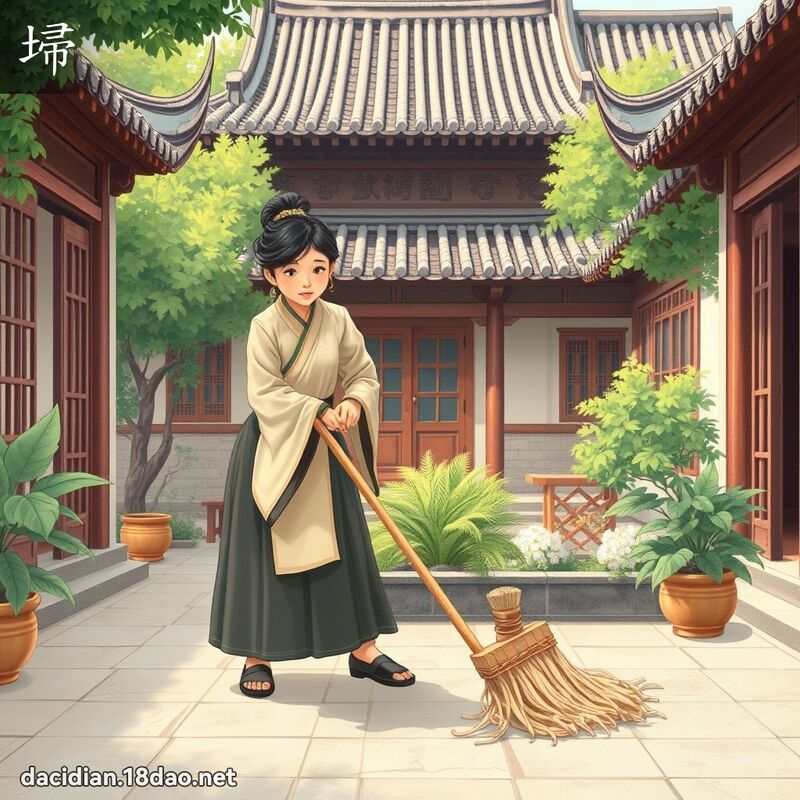 埽 - 國語大辭典配圖