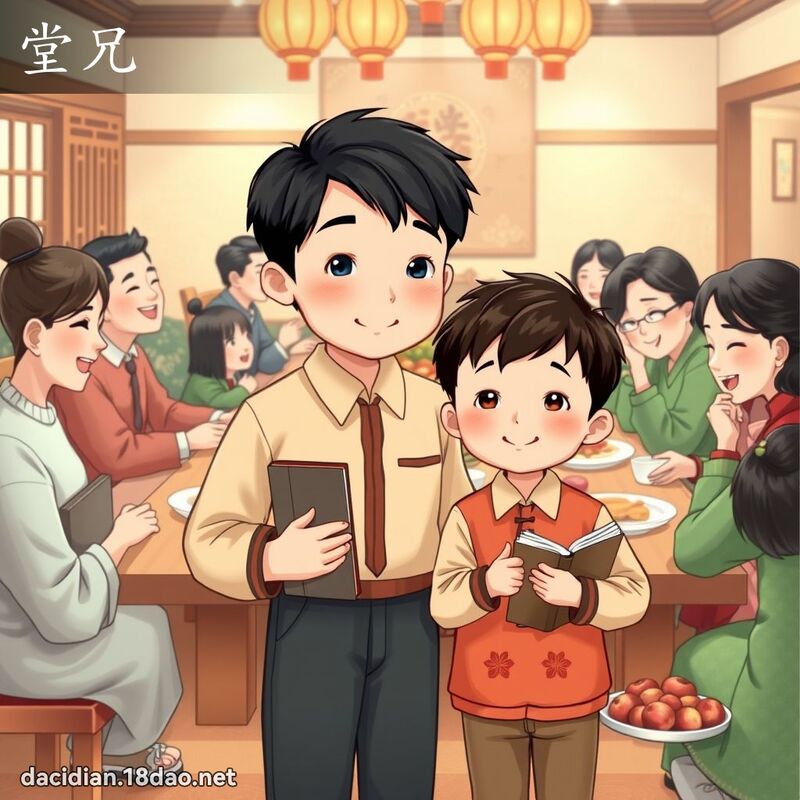 堂兄 - 国语大辞典配图