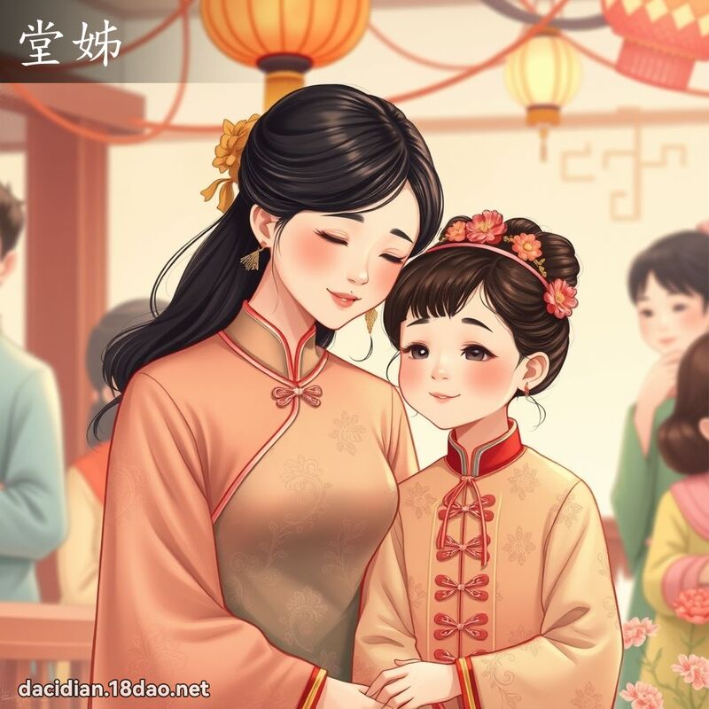 堂姊 - 國語大辭典配圖