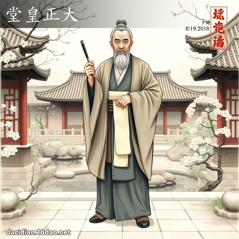 堂皇正大 - 国语大辞典配图