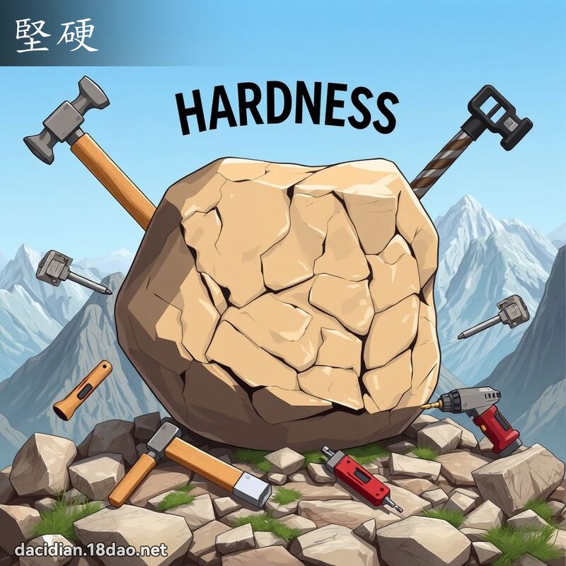 坚硬 - 国语大辞典配图