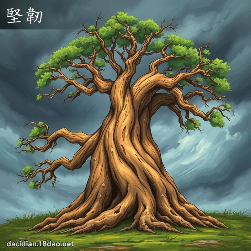 坚韧 - 国语大辞典配图