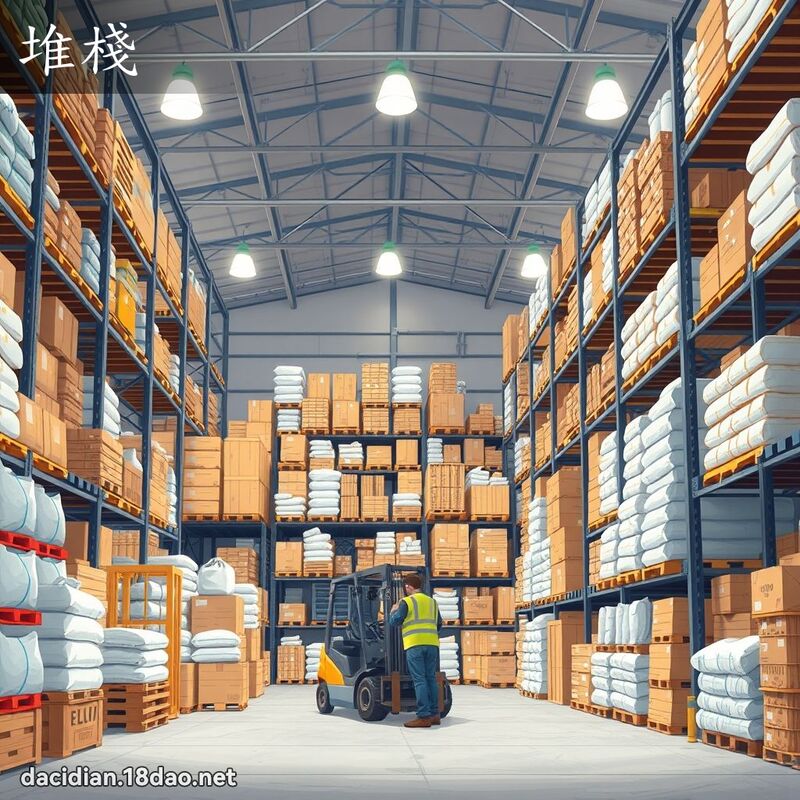 堆栈 - 国语大辞典配图