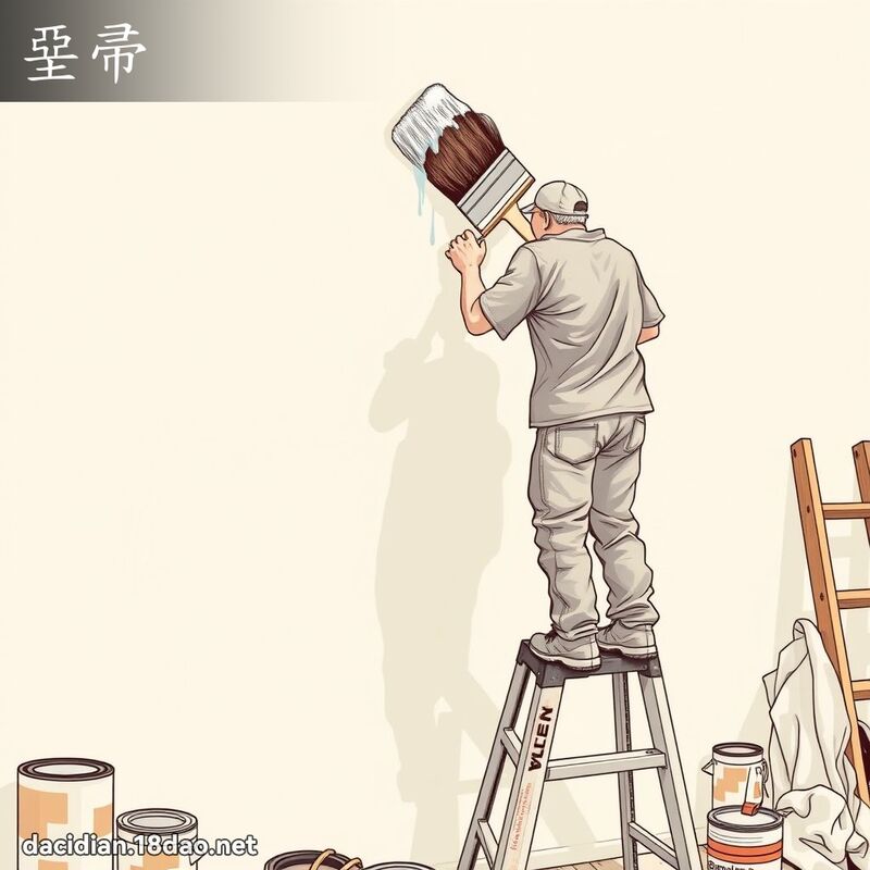 堊帚 - 國語大辭典配圖
