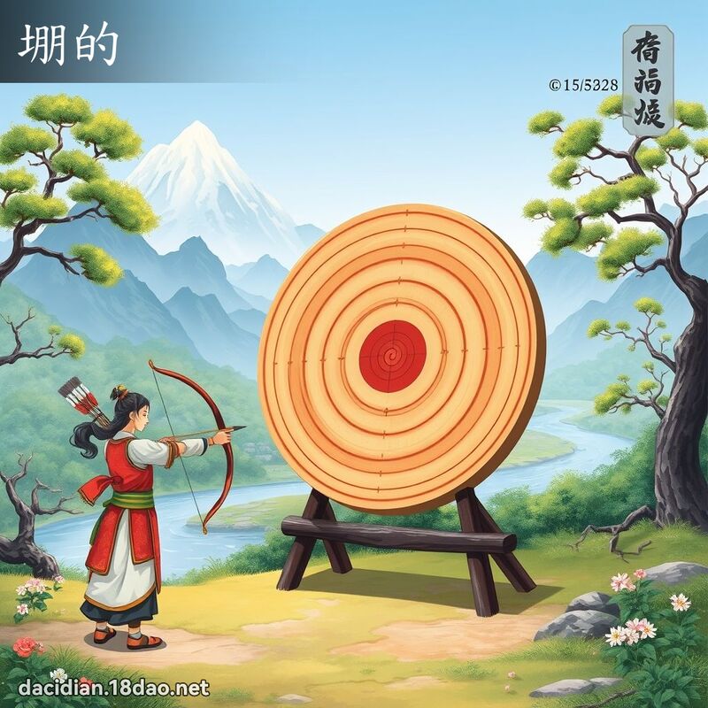 堋的 - 國語大辭典配圖