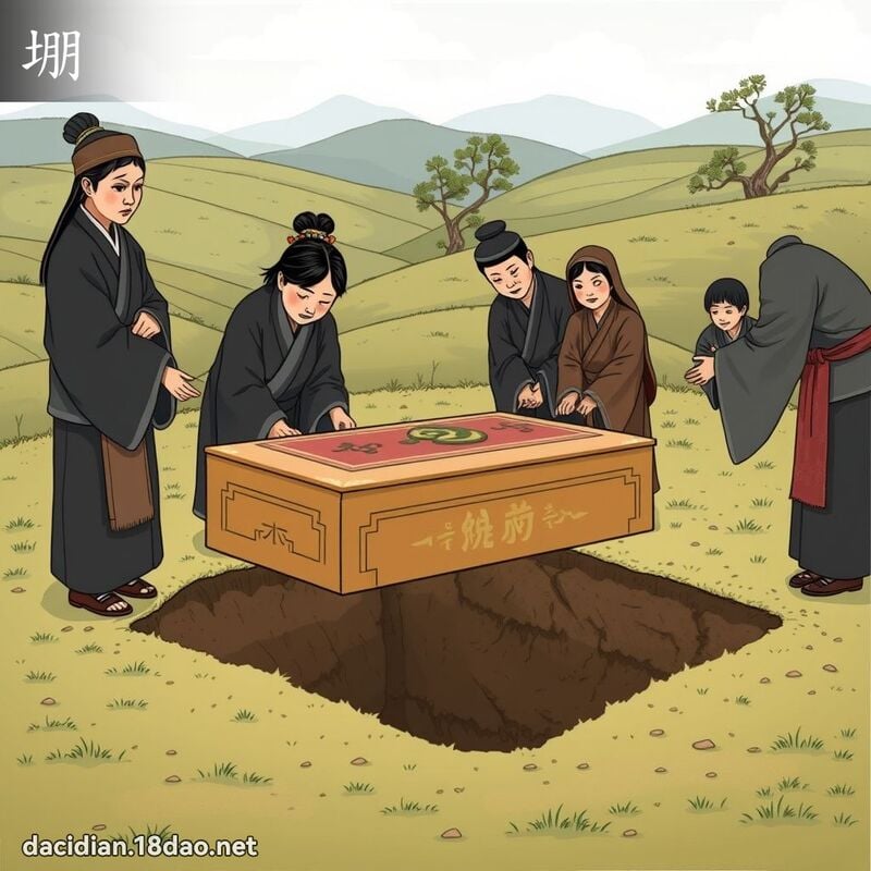汉字: 堋 (多音字)