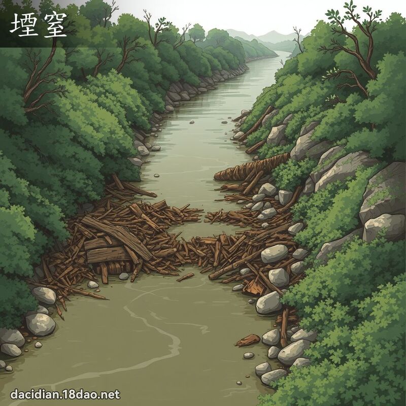 堙窒 - 國語大辭典配圖