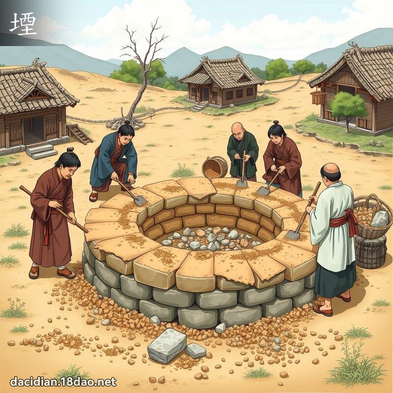 堙 - 国语大辞典配图