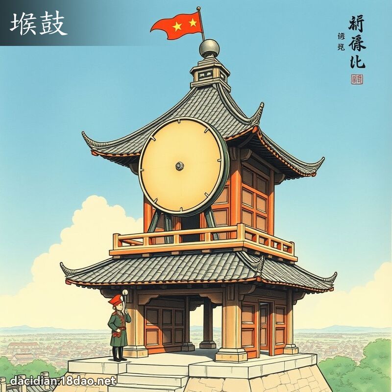 堠鼓 - 國語大辭典配圖