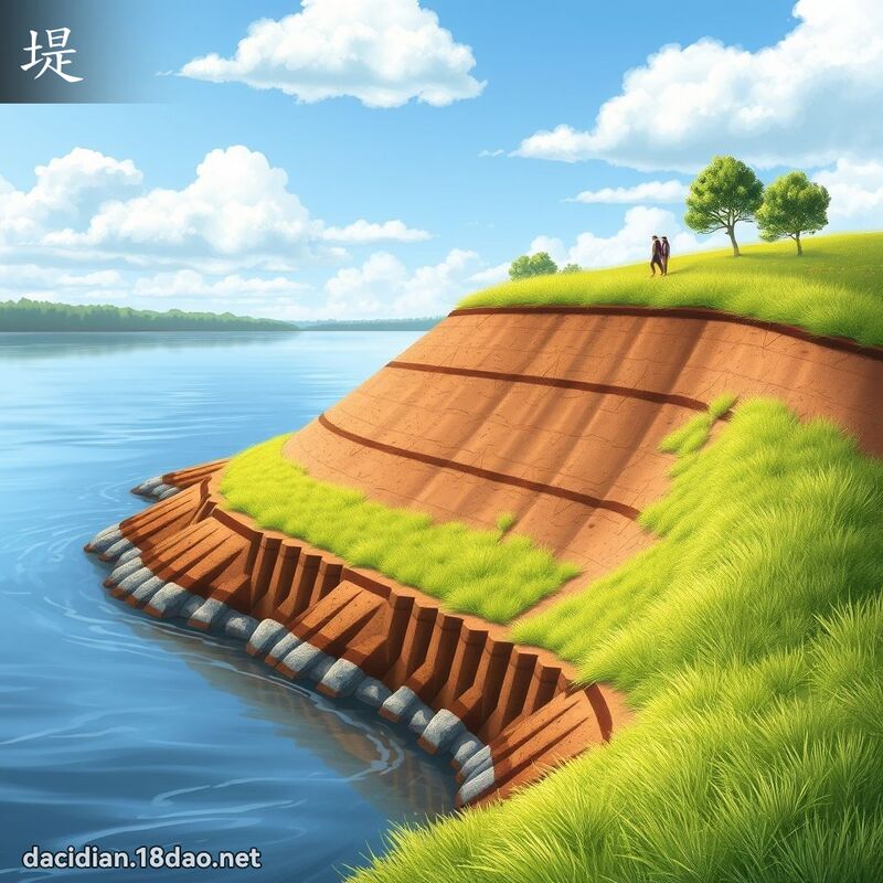 汉字: 堤 (多音字)