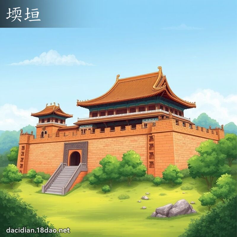 堧垣 - 國語大辭典配圖