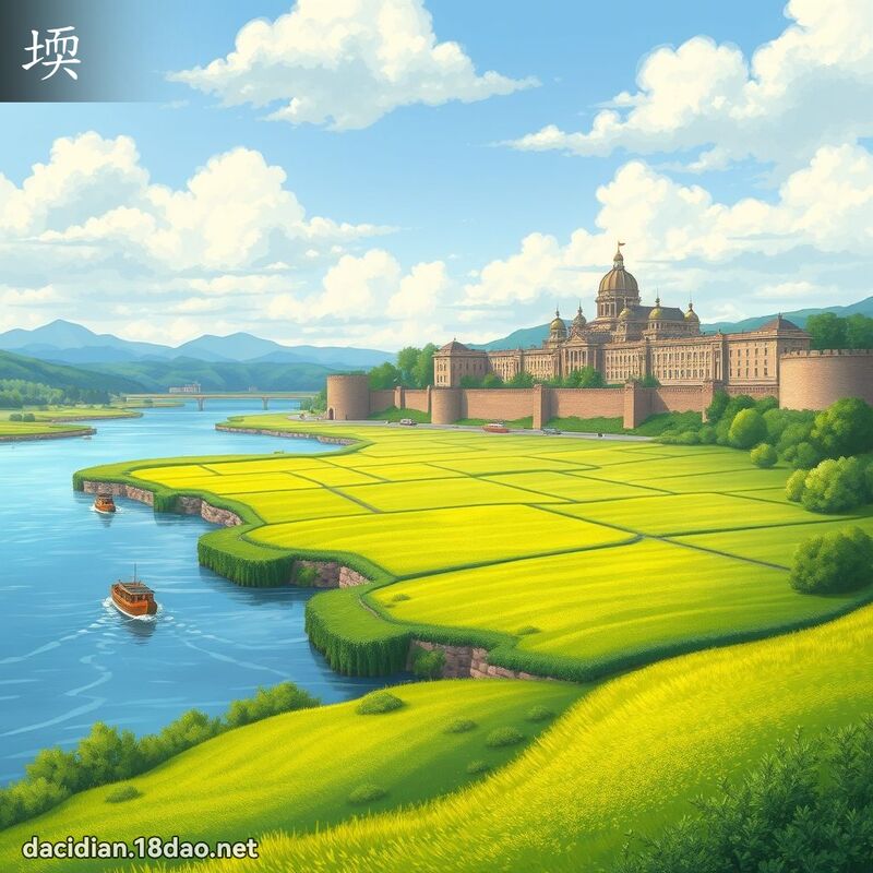 堧 - 国语大辞典配图