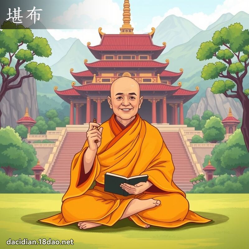 堪布 - 国语大辞典配图