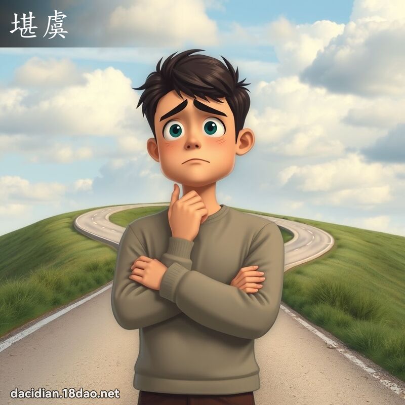 堪虞 - 国语大辞典配图