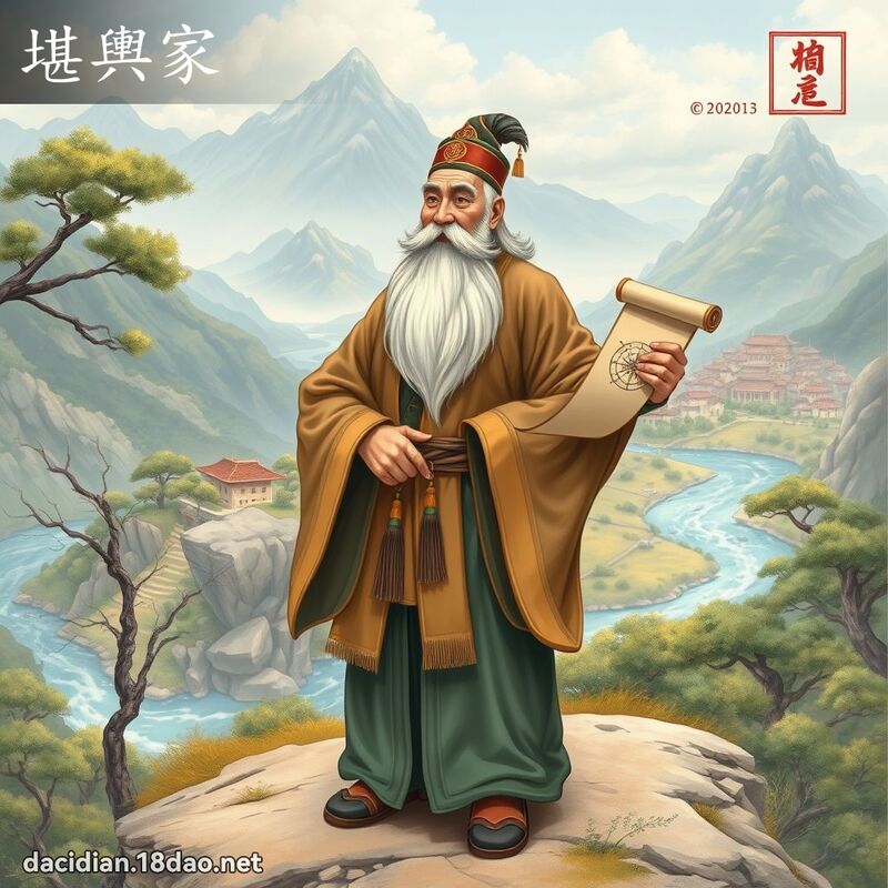 堪輿家 - 國語大辭典配圖