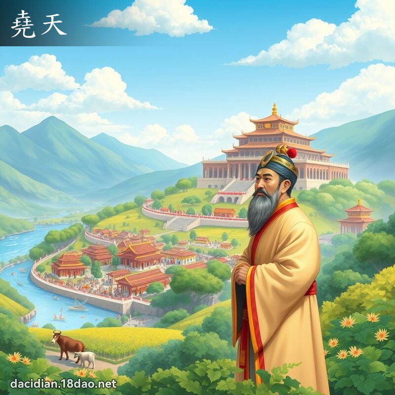 堯天 - 國語大辭典配圖