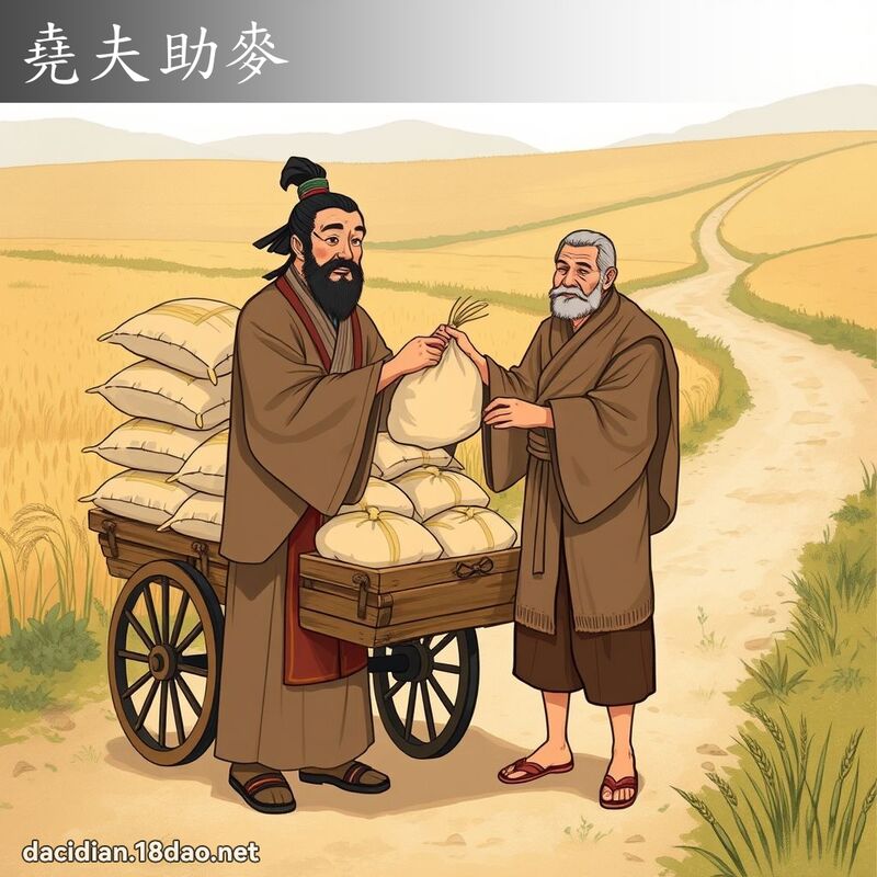 堯夫助麥 - 國語大辭典配圖