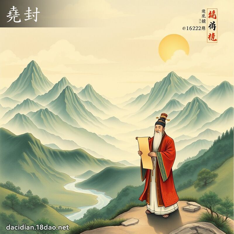 尧封 - 国语大辞典配图