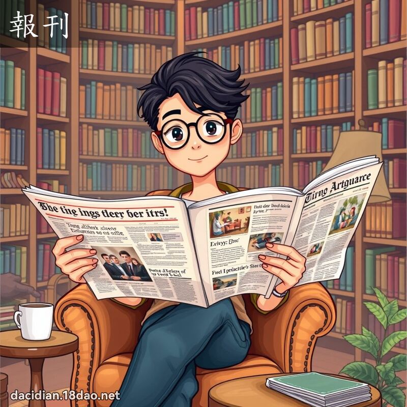 报刊 - 国语大辞典配图
