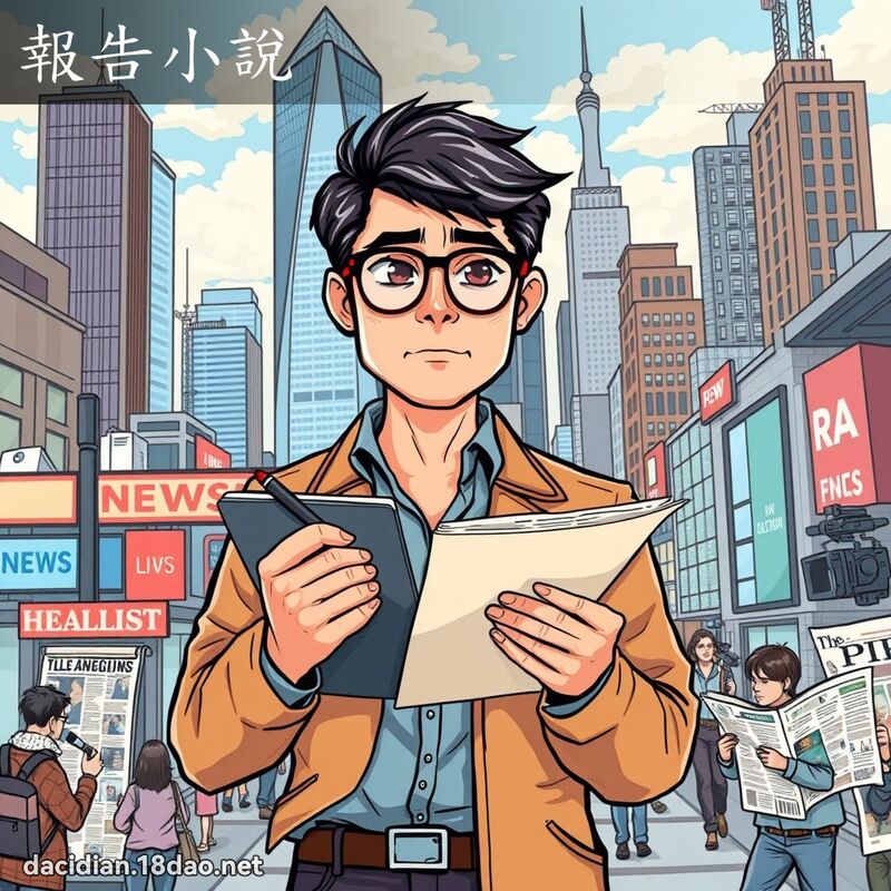 报告小说 - 国语大辞典配图