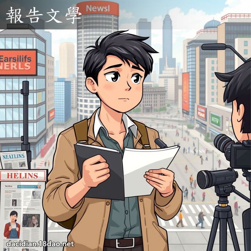 报告文学 - 国语大辞典配图