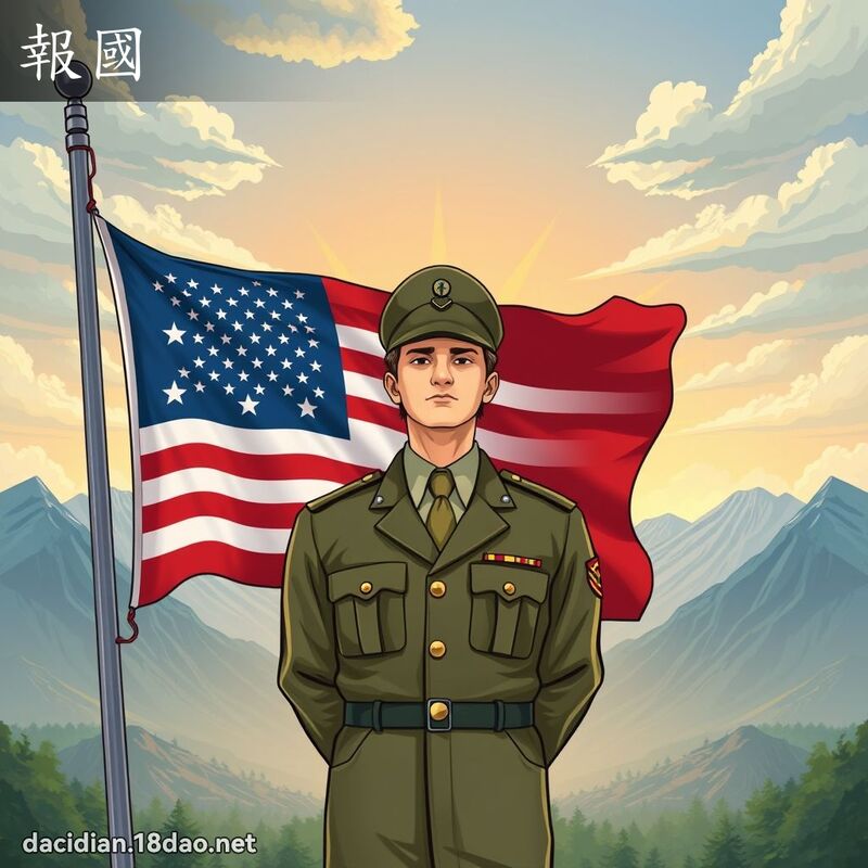 報國 - 國語大辭典配圖
