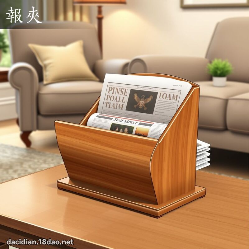 报夹 - 国语大辞典配图