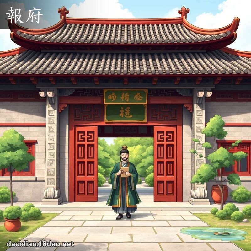 报府 - 国语大辞典配图