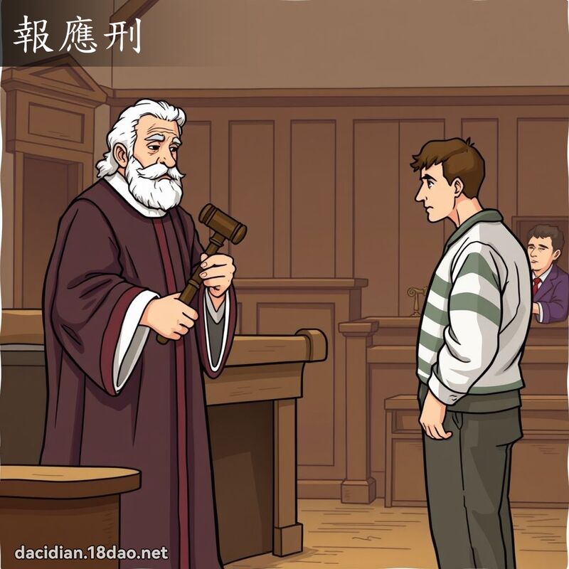 报应刑 - 国语大辞典配图