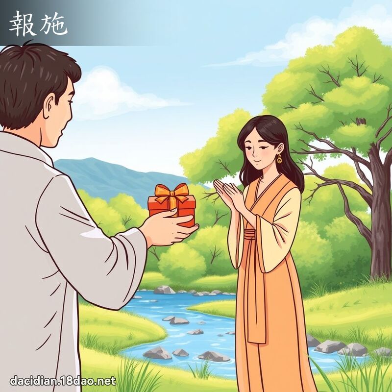 報施 - 國語大辭典配圖