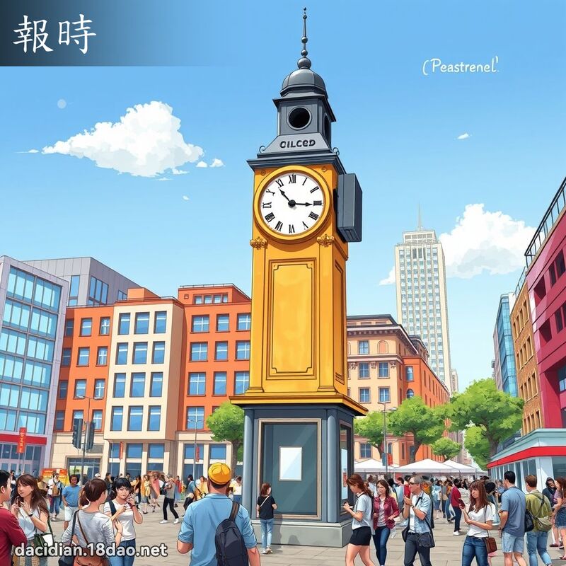 报时 - 国语大辞典配图