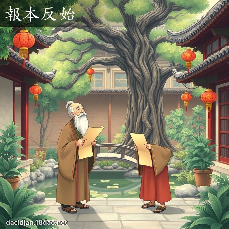 报本反始 - 国语大辞典配图